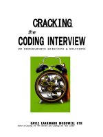 Thumbnail for Cracking The Coding Interview 6th Edition 189 Q/As