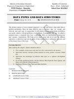 Thumbnail for Data Type And Data Structure