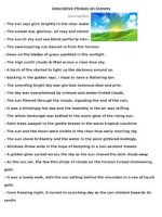 Thumbnail for Descriptive Phrases On Scenery