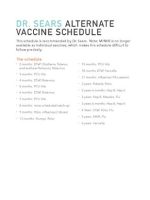 Thumbnail for Dr. Sears Alternate Vaccine Schedule