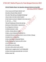Thumbnail for ETEA SST Maths Physics All Past Papers By Muhammad Ali