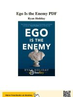 Thumbnail for Ego Is The Enemy Summary