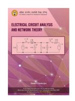 Thumbnail for Electrical Circuit Analysis Network Theory
