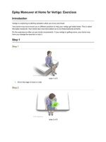 Thumbnail for Epley Maneuver At Home For Vertigo Exercises