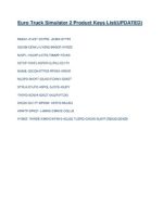 Thumbnail for Euro Truck Simulator 2 Product Keys List