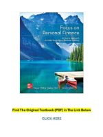 Thumbnail for Focus On Personal Finance 7th Edition PDF