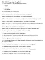 Thumbnail for GSE SS8G1 Study Guide Geography