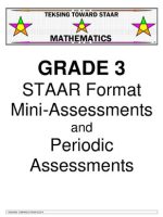 Thumbnail for Grade 3 Staar Format Mini Periodic Assessments