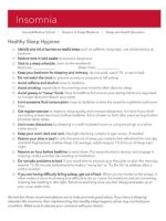 Thumbnail for Healthy Sleep Hygiene