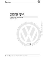 Thumbnail for Heating & Air Conditioning VW Amarok 10 16 PDFs Free Online