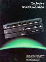 Thumbnail for Hfe Technics Se A7 Su A8 St S8 Brochure En