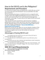 Thumbnail for How To Get SSS ID Card In The Philippines Requirements And Procedure