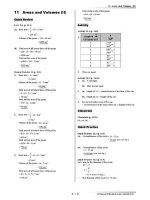 Thumbnail for Junior Secondary Mathematics In Action 2B Chapter 11 Areas And Volume (II) Full Solutions