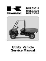 Thumbnail for Kawasaki Mule 3010 Service Manual