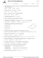 Thumbnail for Klasa 7 WyrażEnia Algebraiczne