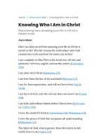 Thumbnail for Knowing Who I Am In Christ Joyce Meyer Ministries