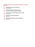 Thumbnail for Latest GK Questions On Award 36 Times Oscar Award Winner Is New GK Questions Q. Ans. Q. Ans. Q. Ans. Q. Ans. Q. Ans