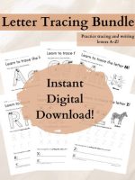 Thumbnail for Letter Tracing - Worksheets