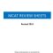 Thumbnail for MCAT Review Sheets MileDownMD