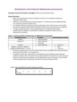 Thumbnail for Mathematics Tools Policy For MathematicsAssessments