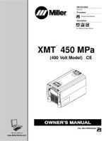 Thumbnail for Miller XMT 450 MPa User