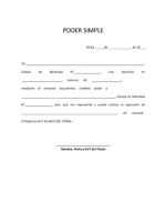 Thumbnail for Modelo Poder Simple PDF