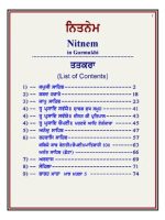 Thumbnail for Nitnem In Gurmukhi