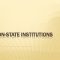 Thumbnail for Non State Institutions