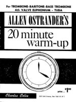 Thumbnail for ALLEN OSTRANDER'S 20 minute warm-up