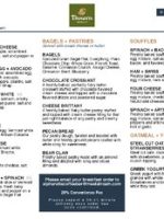 Thumbnail for Panera Menu - Breakfast