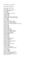 Thumbnail for Philadelphia Lineup 1998