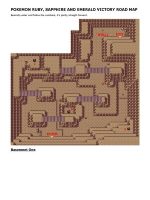 Thumbnail for Pokemon Ruby, Sapphire And Emerald Map Of Victory Road
