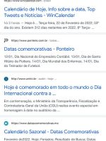 Thumbnail for Que Dia É Hoje Pesquisa Google
