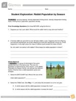 Thumbnail for Rabbit Population By Season Gizmo Answer Key