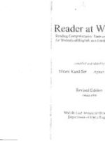 Thumbnail for Reader At Work 1