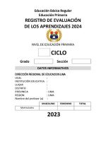 Thumbnail for Registro Auxiliar De Evaluacion Primaria 2024