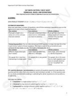 Thumbnail for SAT Math Cheat Sheet