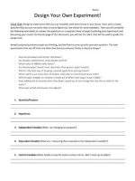 Thumbnail for Scientific Method Project