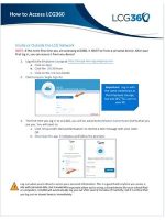 Thumbnail for How to Access lcg360