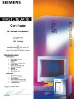 Thumbnail for Siemens MasterGuard SIII