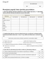 Thumbnail for Sprawdzian Dział 2 Grupa B