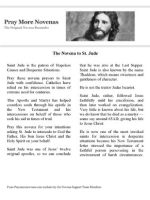 Thumbnail for ST Jude Novena Prayer 9 Days