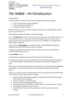 Thumbnail for The Hobbit An Introduction