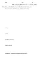 Thumbnail for The Lottery By Shirley Jackson Study Guide And Qestions