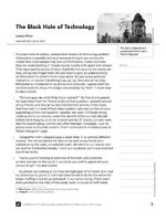 Thumbnail for The Black Hole Of Technology Accessible Leveled Text PDF