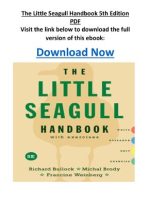 Thumbnail for The Little Seagull Handbook 5th Edition PDF