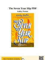 Thumbnail for The Seven Year Slip PDF