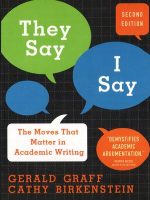 Thumbnail for They Say / I Say - (They Say I Say)