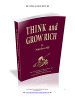 Thumbnail for Think and Grow Rich (Napoleon Hill)