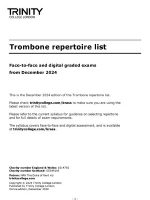 Thumbnail for Trombone Repertoire list